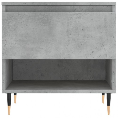 Sofaborde 2 stk. 50x46x50 cm konstrueret træ betongrå