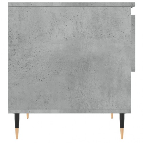Sofaborde 2 stk. 50x46x50 cm konstrueret træ betongrå