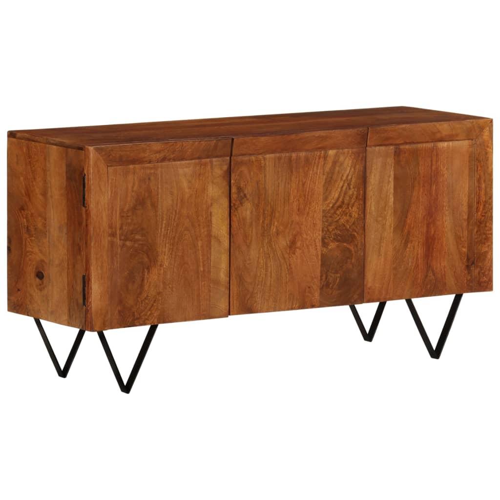 Skænk 110x35x56 cm massivt mangotræ
