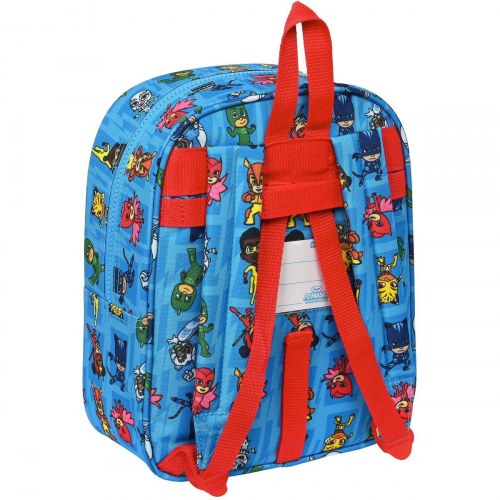 PJ Masks skoletaske - Blå, 22 × 27 × 10 cm
