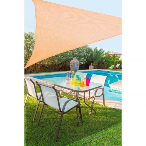 Skyggesejl Vela sombreo Beige 3 x 3 m 300 x 300 x 0,5 cm Markise