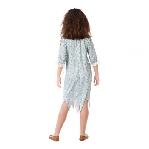 Børnekostume - Multifarvet Zombie kjole, 5-6 år