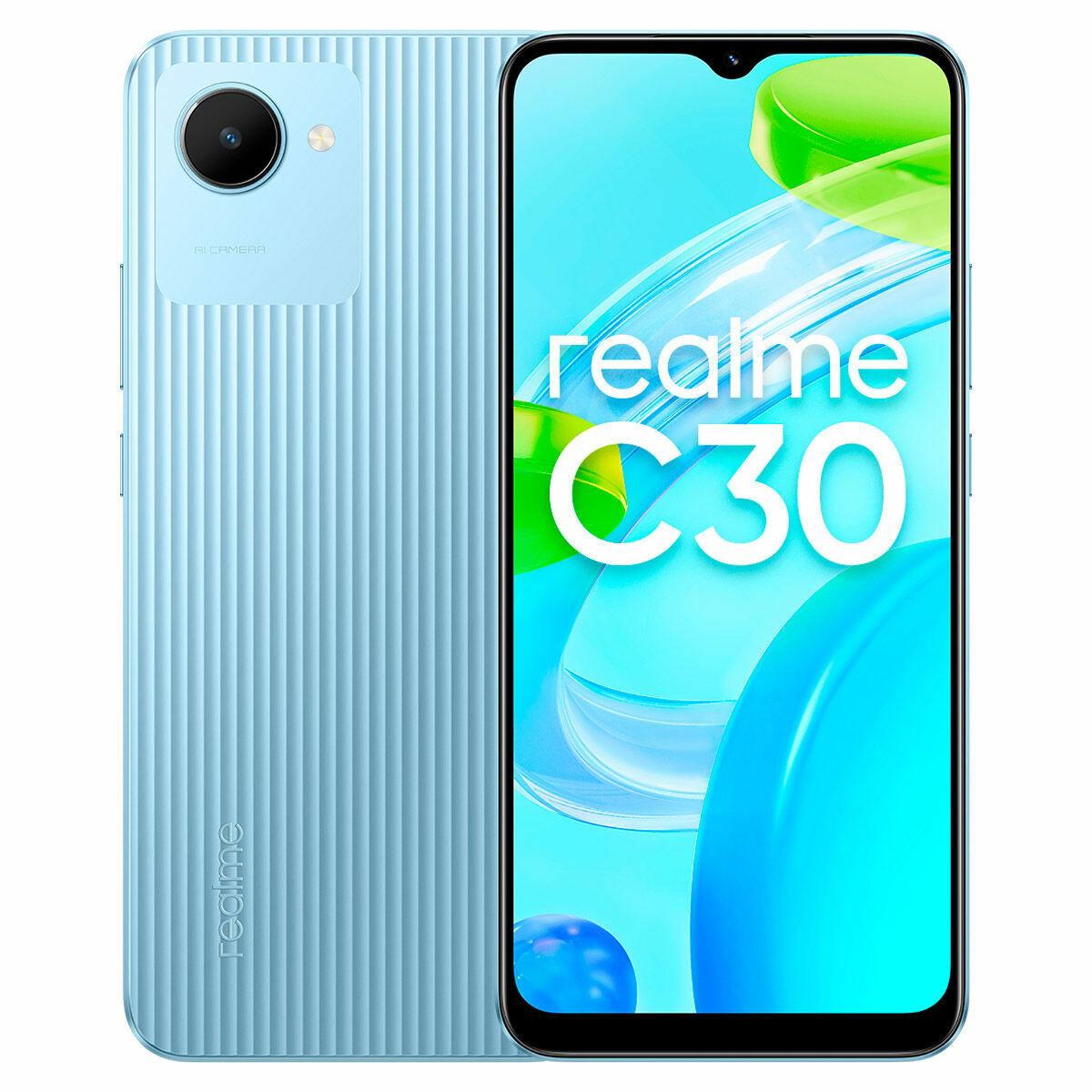 Smartphone Realme C30 3gb 32gb Blå 3 Gb Ram Octa Core Unisoc 6 5  " 32 Gb 1 Tb 6.5  "