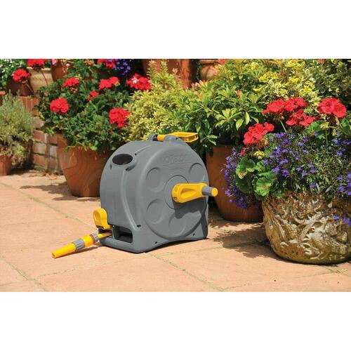 Slange hjuls Hozelock Compact Reel 2415r0000 25 m PVC