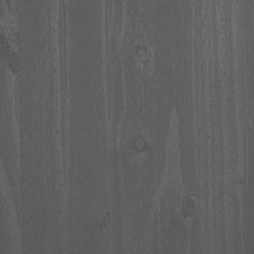 Skrivebord HAMAR 110×40×75 cm i massivt fyrretræ - lysegrå