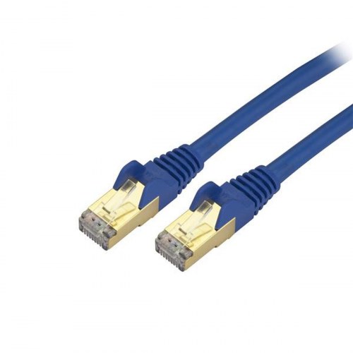 Startech Cat6a UTP netværkskabel 3 m - blå/sort, RJ45 han/han