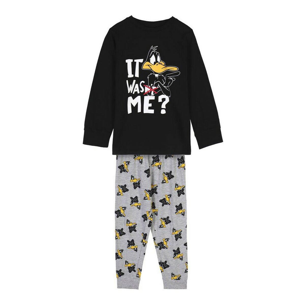 Nattøj Børns Looney Tunes Sort - 5 år