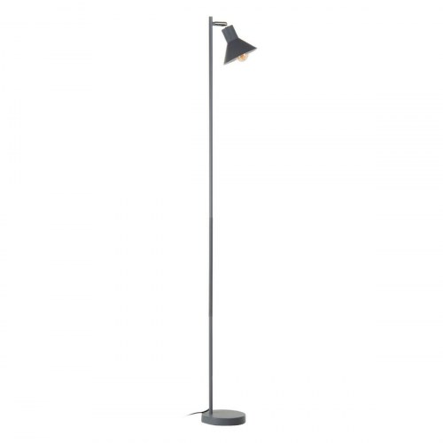 Gulvlampe 15,5 x 15,5 x 143 cm Grå Metal