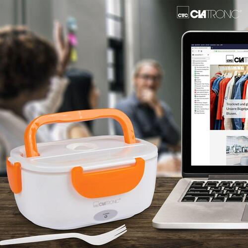 Madkasse Clatronic LB 3719 Orange Hvid/Orange Plastik Rektangulær 1,7 L