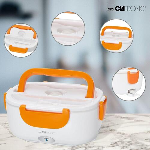 Madkasse Clatronic LB 3719 Orange Hvid/Orange Plastik Rektangulær 1,7 L