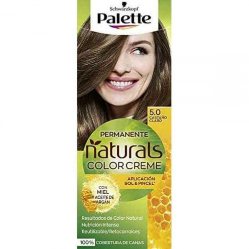 Permanent Farve Palette Natural Schwarzkopf - 5.6 nøddebrun
