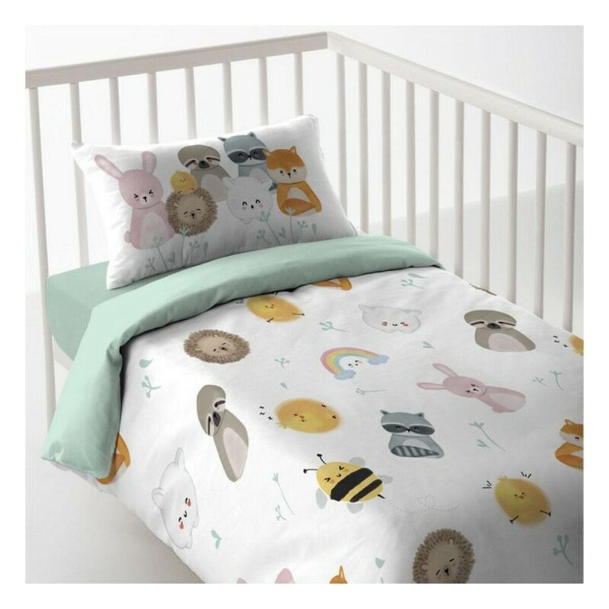 Quilttæppe til tremmeseng Cool Kids Mermaid - 60 cm cot (100 x 120 cm)