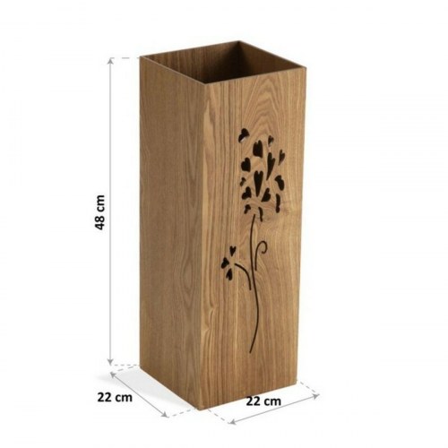 Versa paraplyholder Cvetlice i træ/MDF, 22 × 48 × 22 cm - Natural