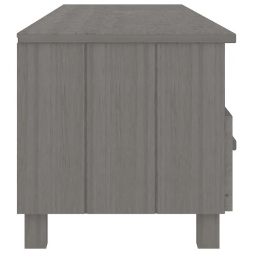 Tv-skab HAMAR 158x40x40 cm massivt fyrretræ lysegrå