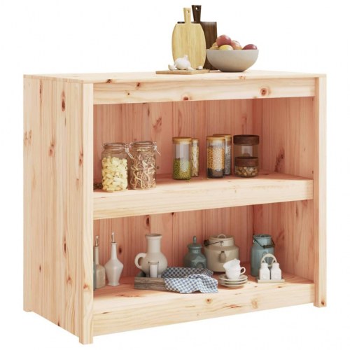 Udendørs køkkenskab 106x55x92 cm massivt fyrretræ