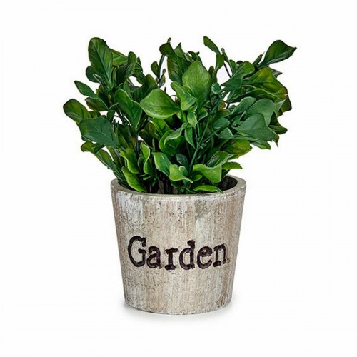Kunstig plante Ibergarden - grøn plastik, 16 × 22 × 16 cm (12 stk.)