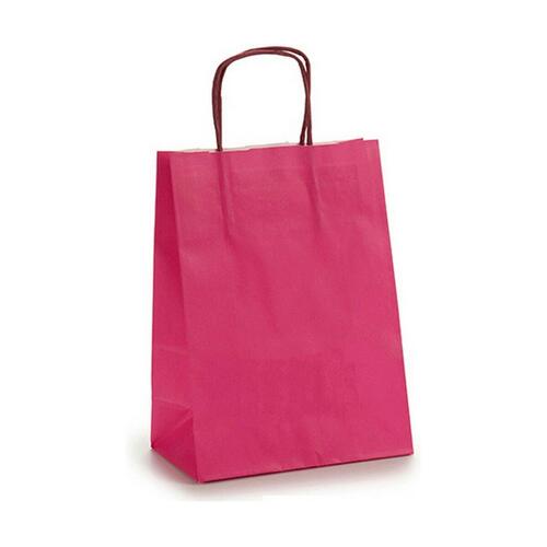 Papirpose 18 x 8 x 31 cm Pink (25 enheder)