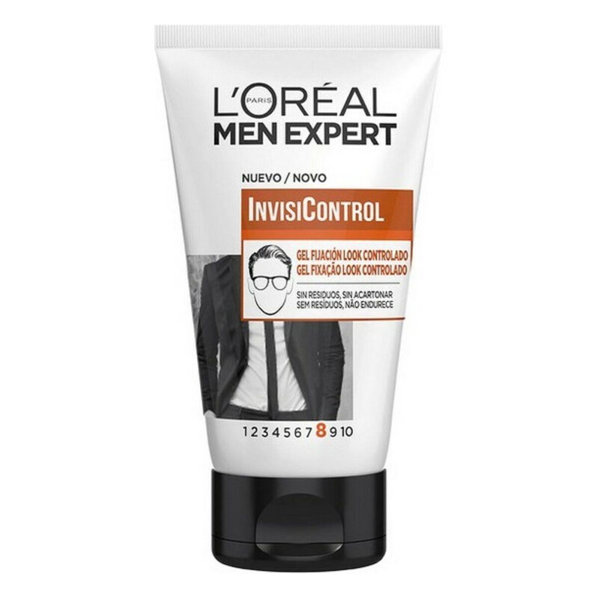 Styling L'oréal  Invisible Control Fixing Gel Men Expert No. 8 150 ml