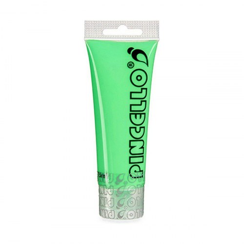 Akrylmaling - Neon grøn 75 ml (12 stk.)
