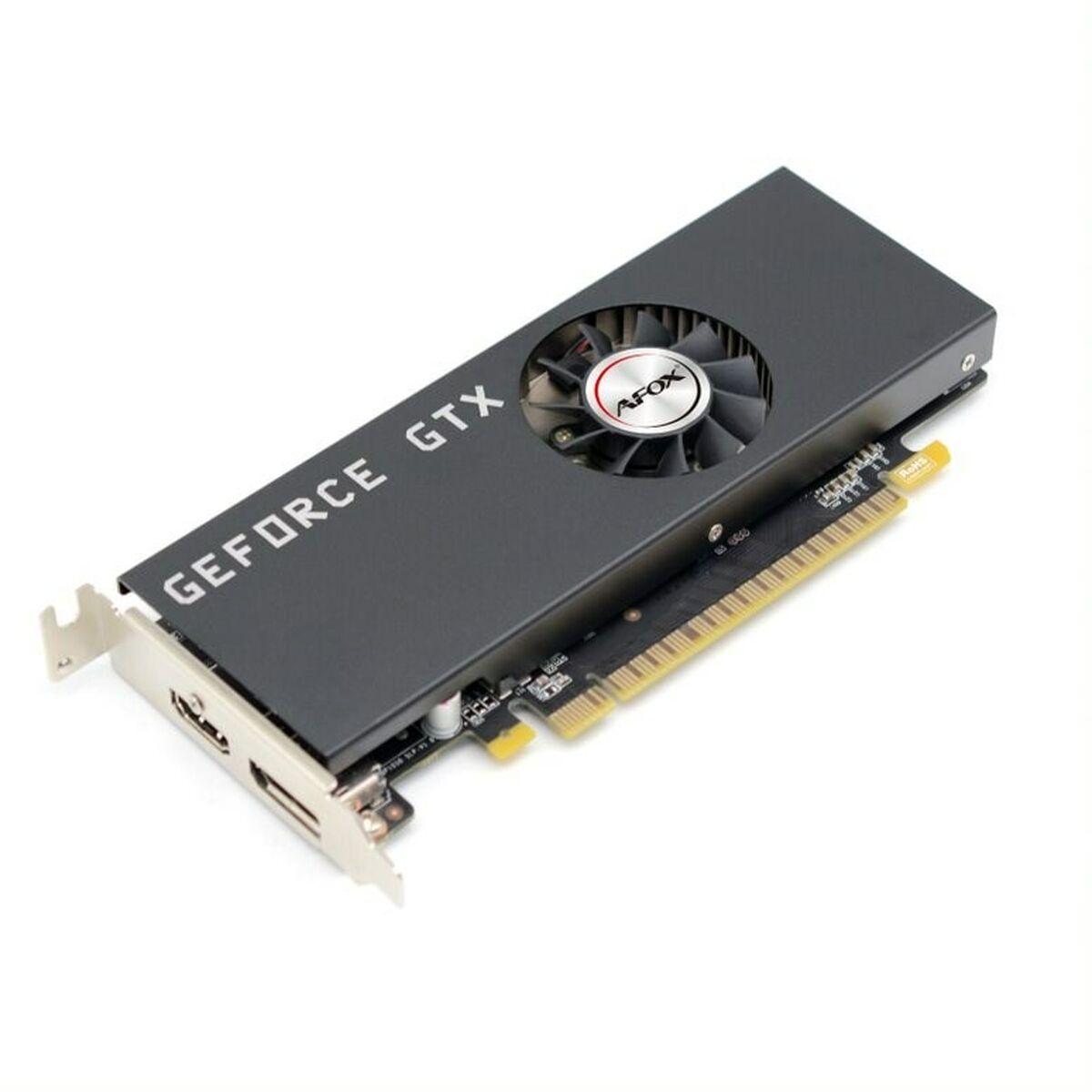Grafikkort Afox Geforce GTX1050TI NVIDIA GeForce GTX 1050 Ti 4 GB GDDR5