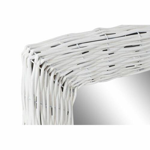Vægspejl Krystal MDF Hvid flet Cottage (53 x 63 x 4 cm) (53,5 x 4 x 62,5 cm)