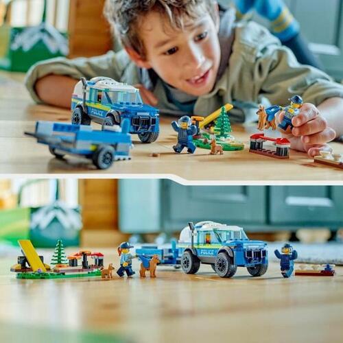 Playset Lego Politi + 5 år 197 Dele