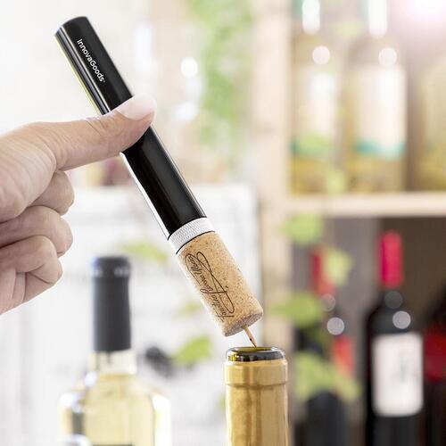 Lufttryk proptrækker til vin Dewino InnovaGoods