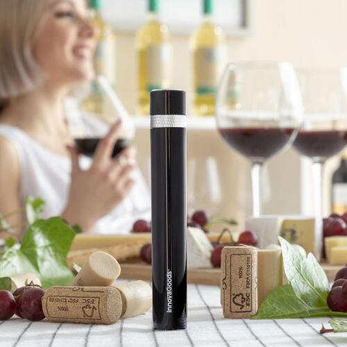 Lufttryk proptrækker til vin Dewino InnovaGoods