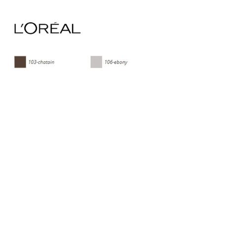 Make-up til Øjenbryn Paradise Extatic L'Oreal Make Up (3 g) 103-chatain