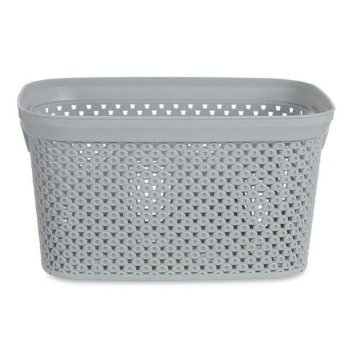 Vasketøjskurv Grå Plastik 3 L 16,5 x 12,5 x 23 cm (24 enheder)