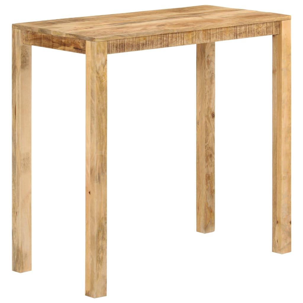 Barbord 112x55x108 Cm Massivt Mangotræ