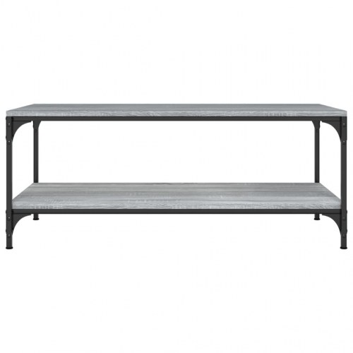 Sofabord 80 × 50 × 40 cm i konstrueret træ - grå sonoma-eg