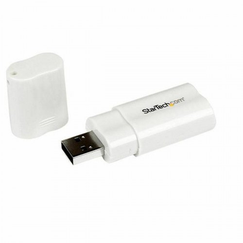 StarTech eksternt USB-lydkort ICUSBAUDIO - Hvid