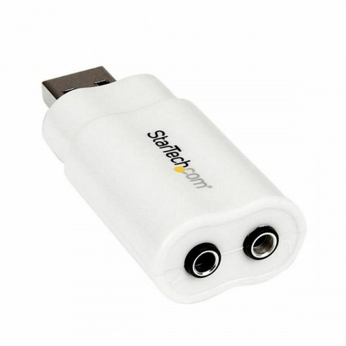 StarTech eksternt USB-lydkort ICUSBAUDIO - Hvid