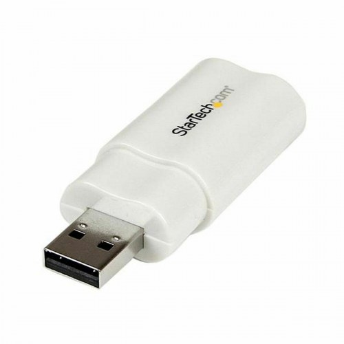 StarTech eksternt USB-lydkort ICUSBAUDIO - Hvid