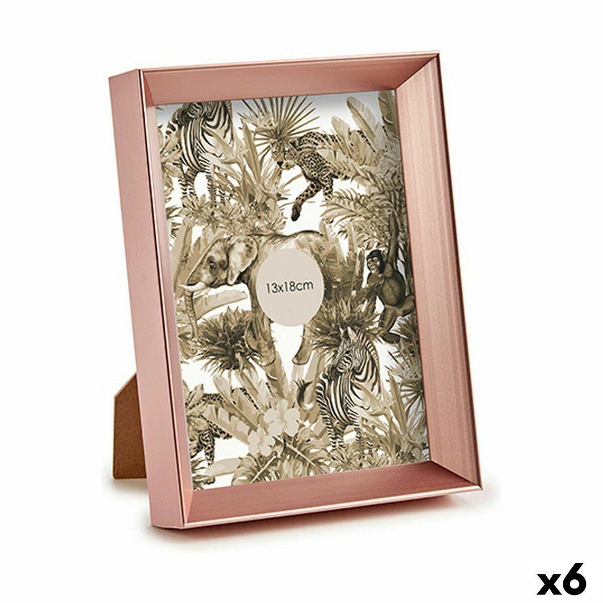 Fotoramme Pink Kobber Plastik Glas Enheder
