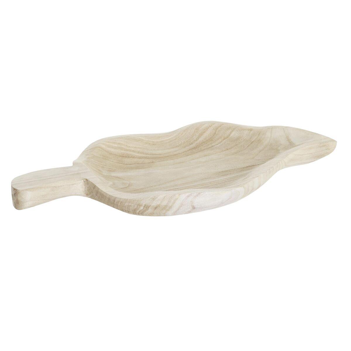 Snack Bakke Lys Brun Natur Tropisk Blad Plante
