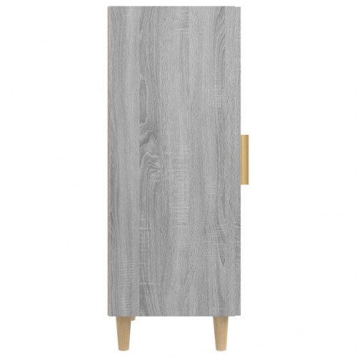 Skænk 34,5×34×90 cm i konstrueret træ - grå sonoma-eg