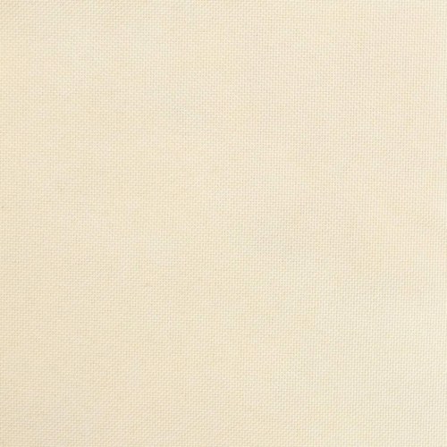 Gyngestol med fodskammel stof cremefarvet