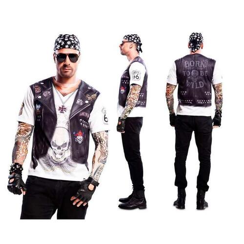 Kostume til voksne Hell Boy Rocker S