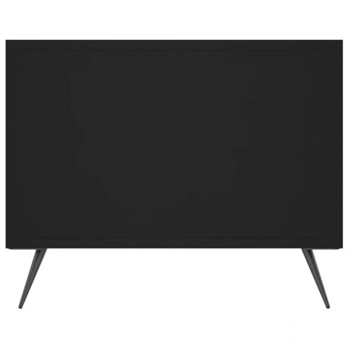 Sofabord 102x50x40 cm konstrueret træ sort