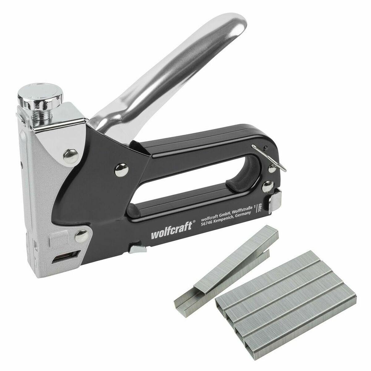 Professionel Hæftemaskine Wolfcraft Tacocraft 7
