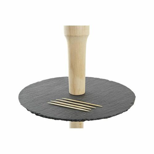 Snack bakke 3-lags stativ Bambus Bræt 28 x 28 x 39,5 cm