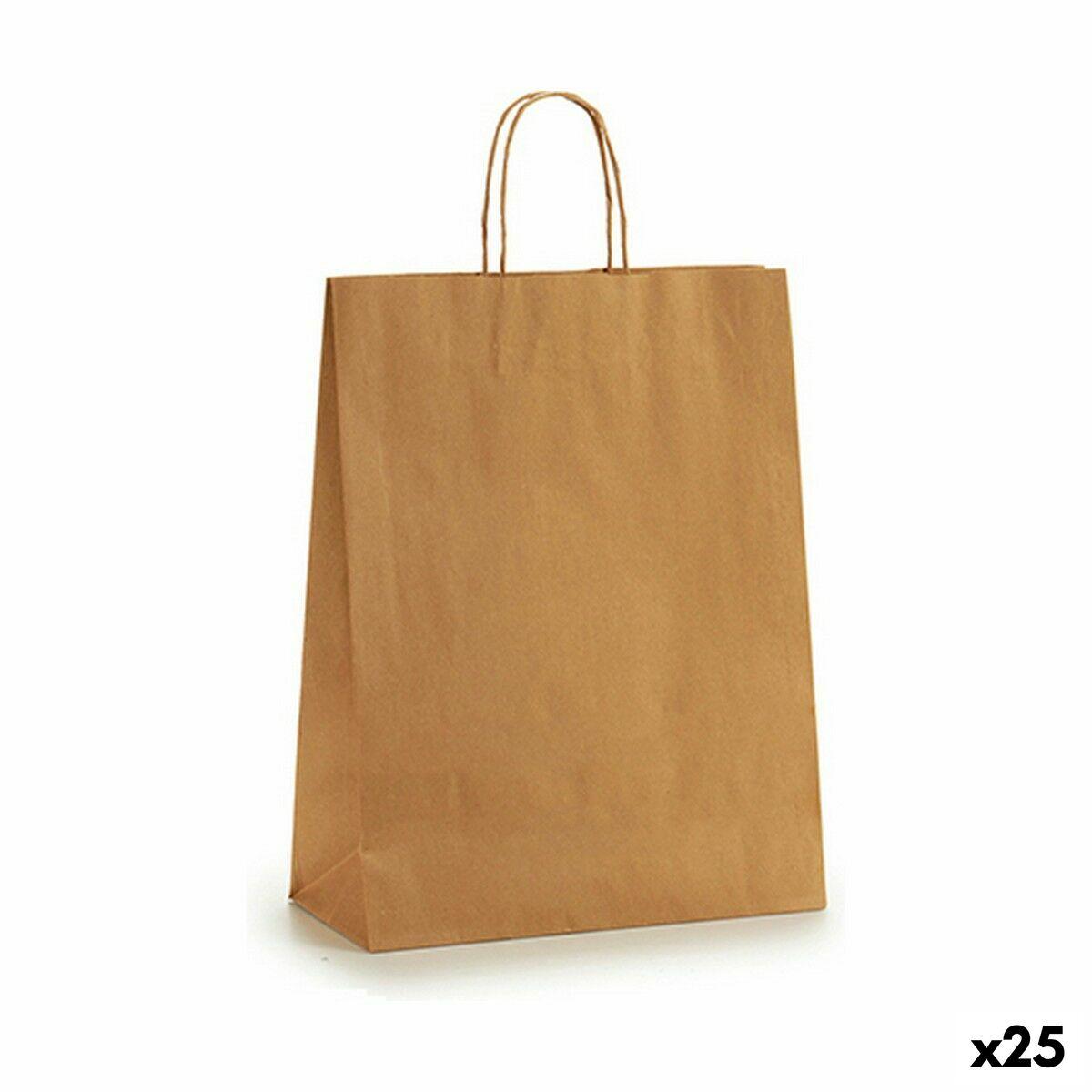 Papirpose 32 X 12 X 50 cm Brun (25 enheder)