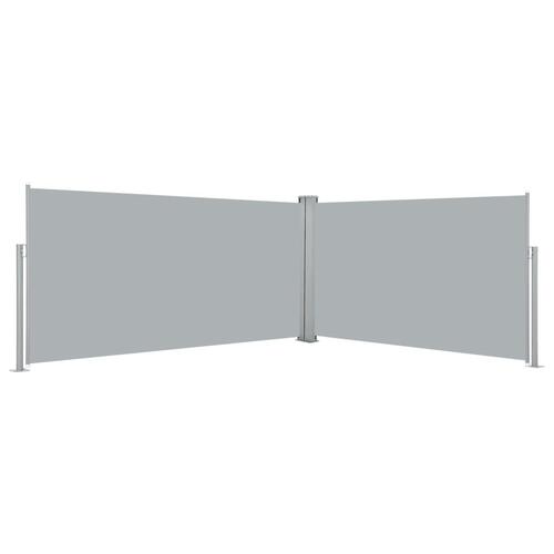 Sammenrullelig læskærm 160x600 cm grå