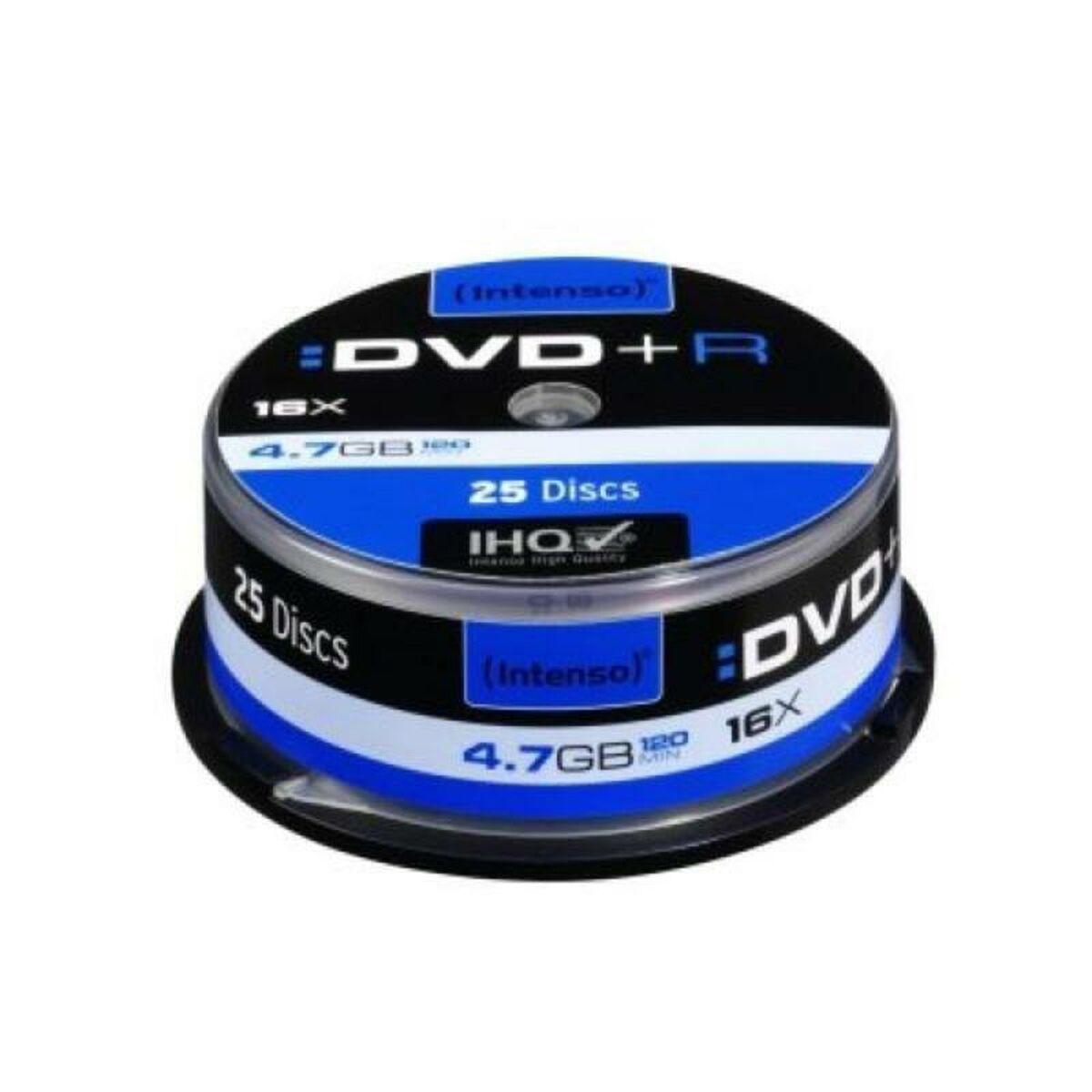 Dvd R Intenso 4111154 16x 4.7 Gb 25 Stk