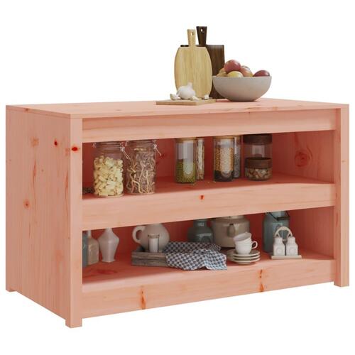Udendørs køkkenskab 106x55x64 cm massivt douglasgran
