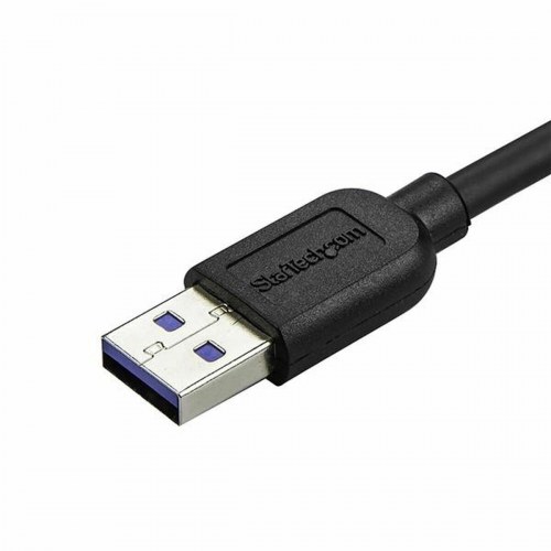 USB-kabel til micro USB Startech USB3AU1MLS Sort 1 m