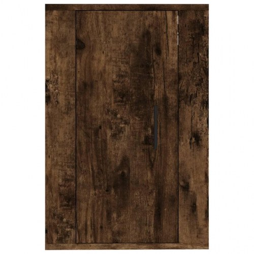 Væghængt tv-skab 40x34,5x60 cm røget egetræsfarve