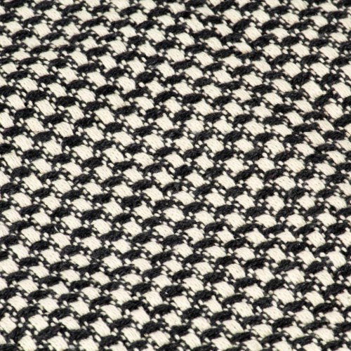 Plaid 220x250 cm bomuld antracitgrå